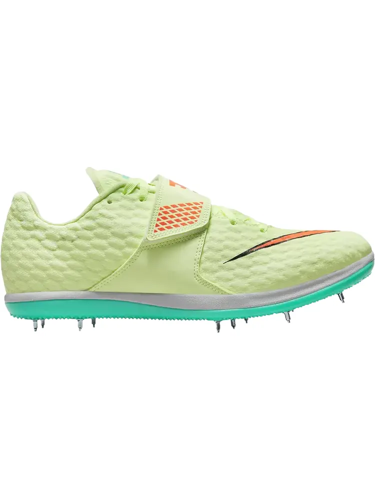 Кроссовки Nike High Jump Elite 'Barely Volt Hyper Orange' — изображение 1 из 1, зеленый