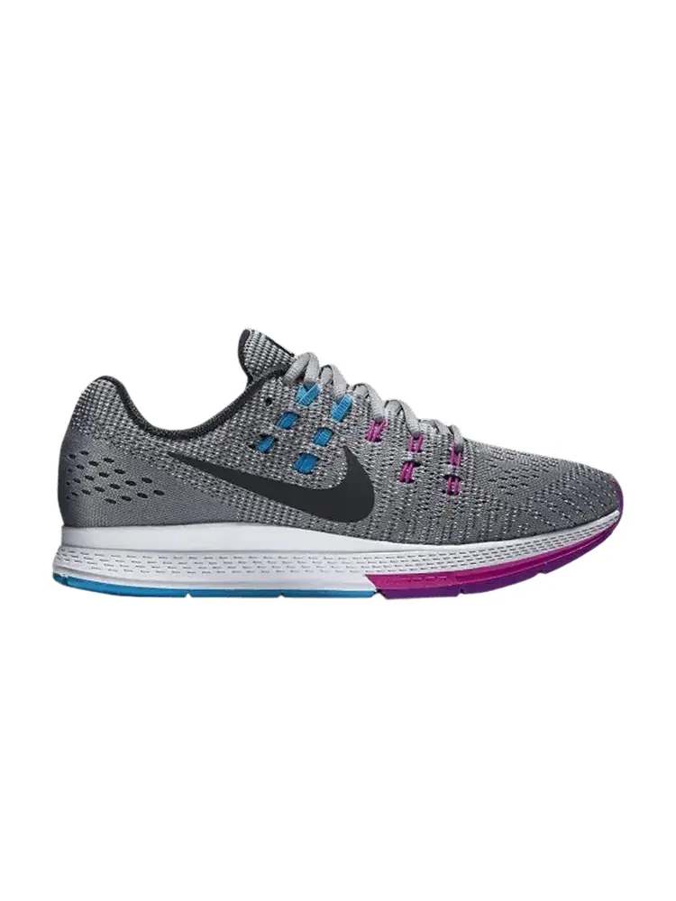 Кроссовки Nike Wmns Air Zoom Structure 19 'Cool Grey Fuchsia Flash' — изображение 1 из 1, серый