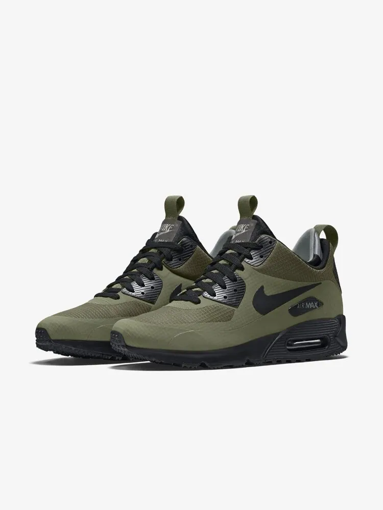 Кроссовки Nike Air Max 90 Mid Winter — изображение 3 из 4, зеленый