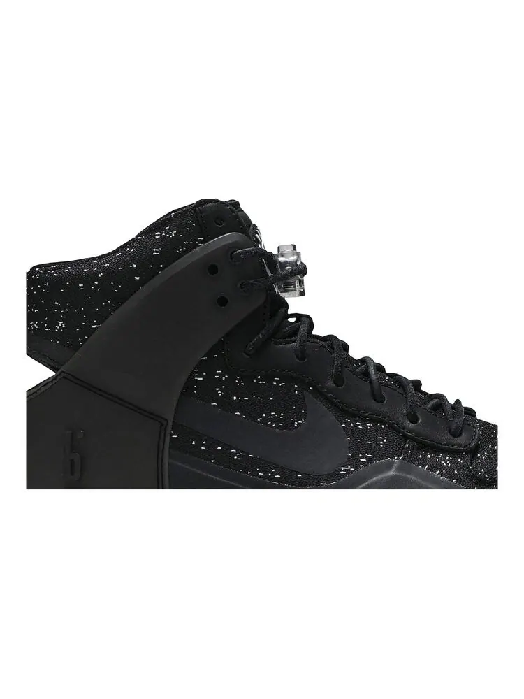 Кроссовки Nike Pigalle x NikeLab Dunk Lux SP Black — изображение 2 из 6, черный