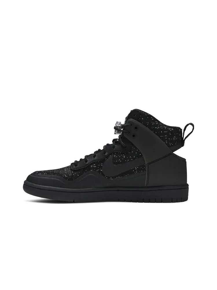 Кроссовки Nike Pigalle x NikeLab Dunk Lux SP Black — изображение 3 из 6, черный