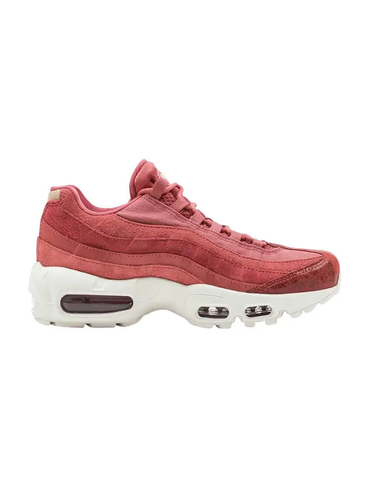 Кроссовки Nike Wmns Air Max 95 Premium 'Light Redwood' — изображение 1 из 6, светлый/красный