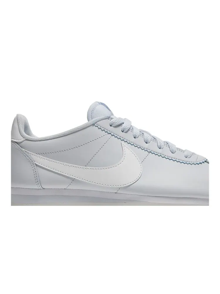 Кроссовки Wmns Classic Cortez Leather 'Football Grey' — изображение 2 из 8, серый