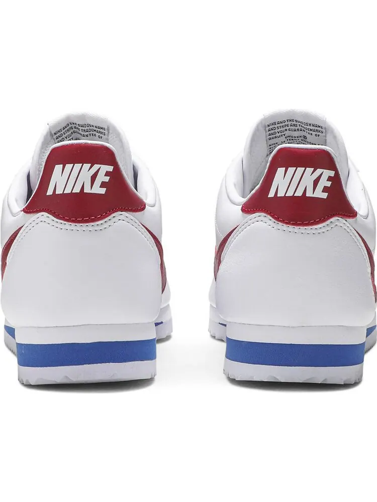Кроссовки женские Nike Wmns Classic Cortez Leather — изображение 4 из 8, белый/красный