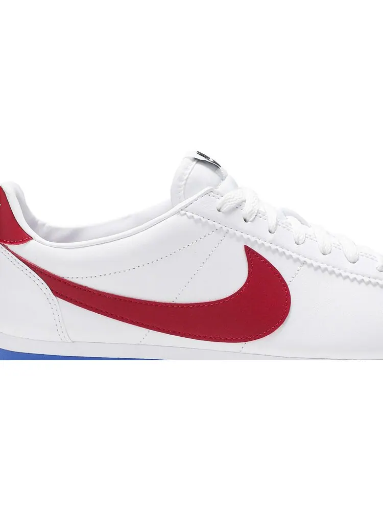 Кроссовки женские Nike Wmns Classic Cortez Leather — изображение 8 из 8, белый/красный