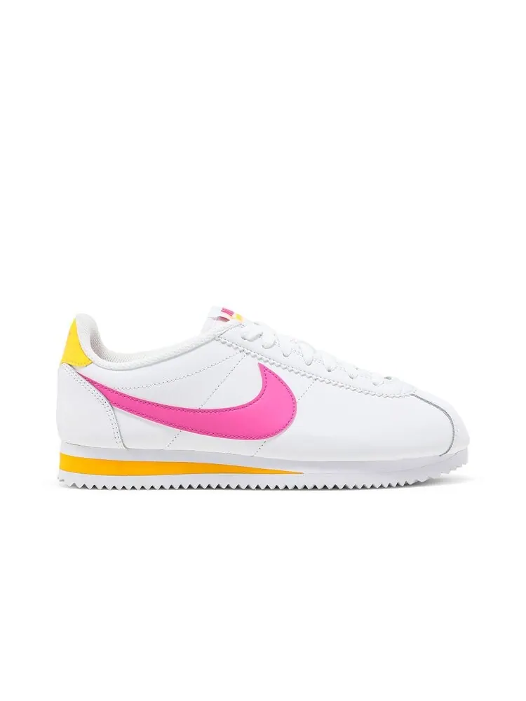 Кроссовки Nike Wmns Classic Cortez Leather 'Spring Pack - Fuchsia' — изображение 1 из 4, розовый