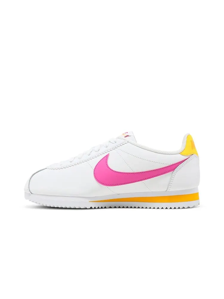 Кроссовки Nike Wmns Classic Cortez Leather 'Spring Pack - Fuchsia' — изображение 3 из 4, розовый