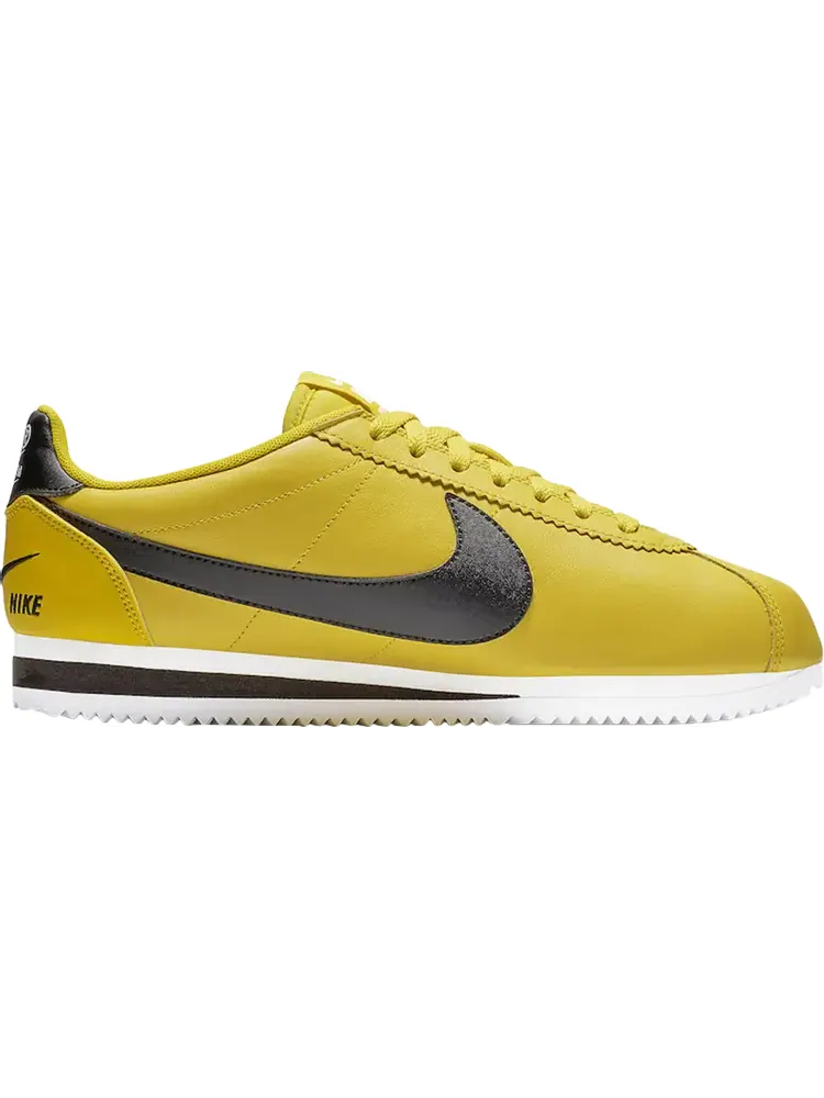 Кроссовки Nike Classic Cortez Premium 'Bright Citron' — изображение 1 из 1, желтый