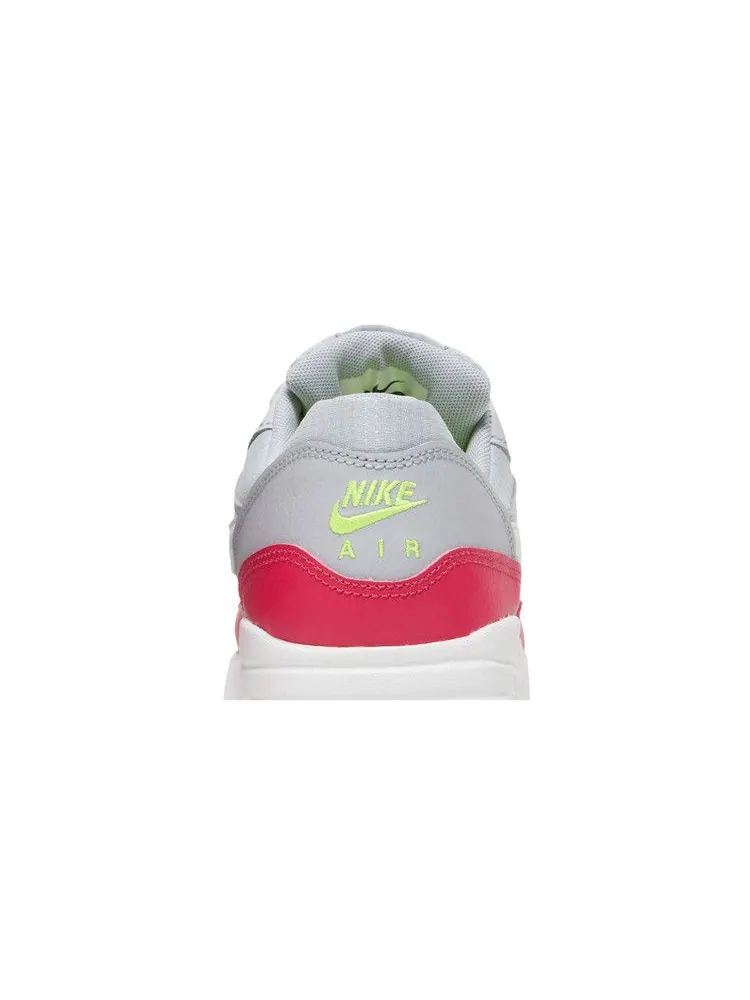 Кроссовки Nike Air Max 1 GS 'Wolf Grey Rush Pink' — изображение 8 из 9, серый/белый/розовый