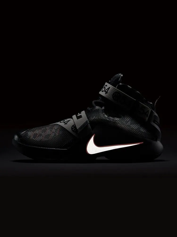 Кроссовки Nike LeBron Soldier 9 LMTD 'Quai 54' — изображение 3 из 4, черный