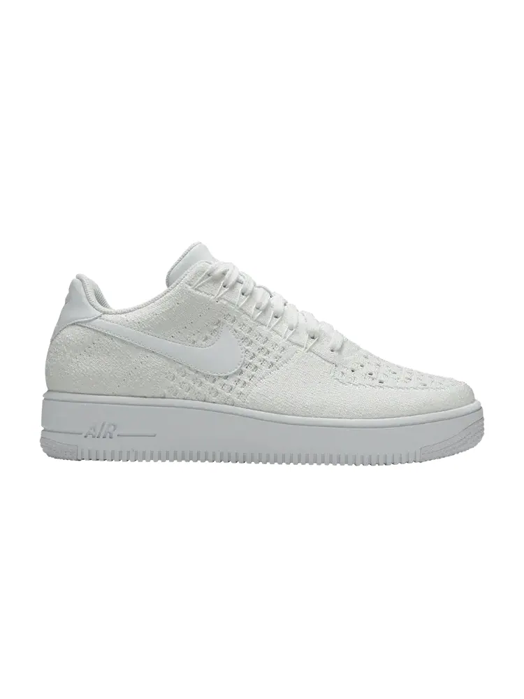 Кроссовки Nike Air Force 1 Ultra Flyknit Low 'White' — изображение 1 из 1, белый/белый