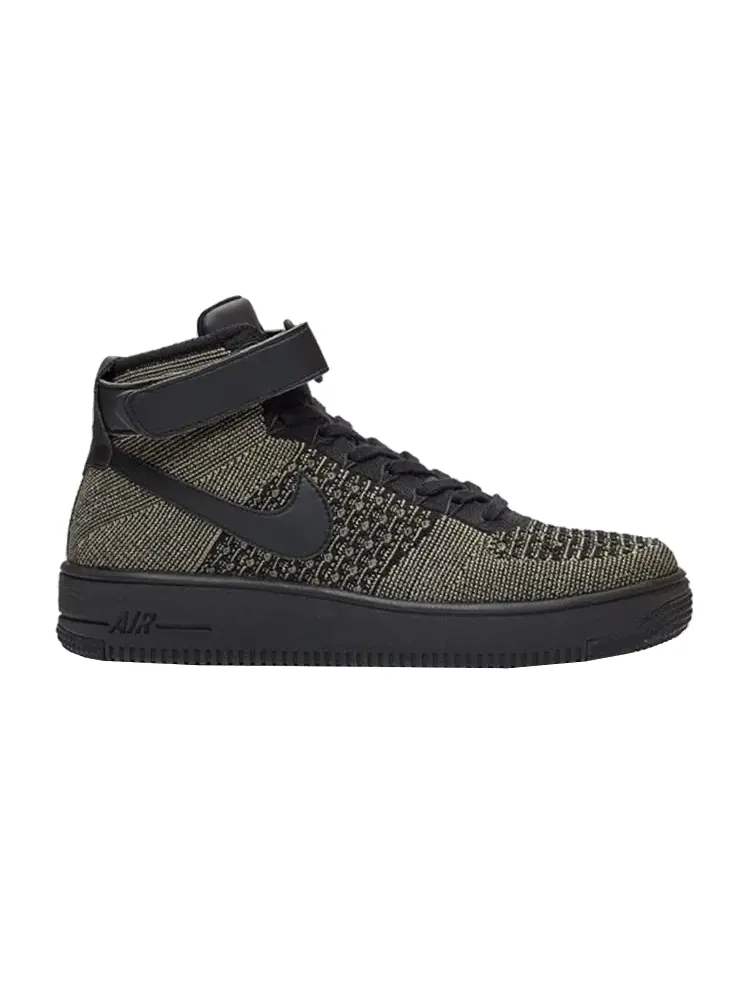 Кроссовки Nike Air Force 1 Ultra Flyknit Mid — изображение 1 из 6, зеленый