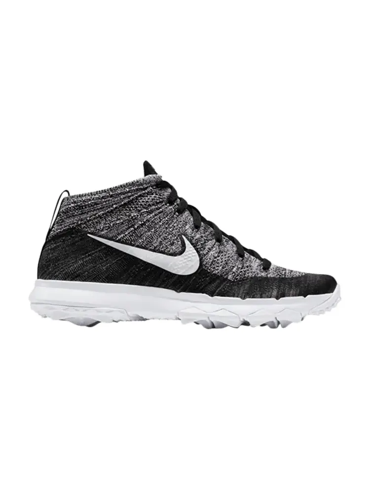 Кроссовки Flyknit Chukka Golf 'Black White' — изображение 1 из 1, белый