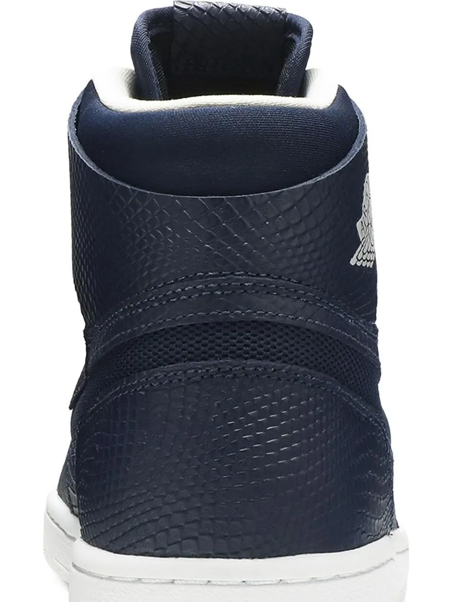 Кроссовки Air Jordan 1 High Nouveau Navy Snake — изображение 7 из 8, синий