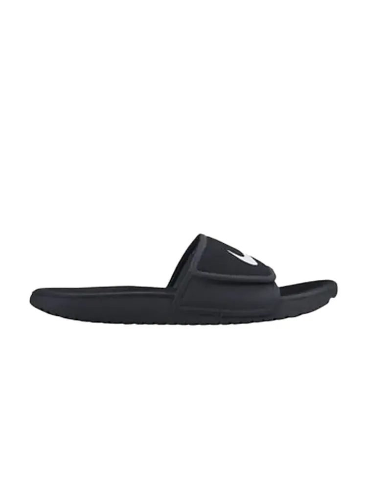 Кроссовки Nike Kawa Adjust Slide GS 'Black' — изображение 1 из 1, черный
