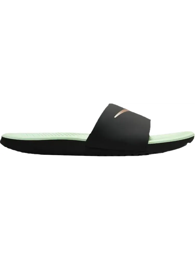 Сандалии Nike Kawa GS 'Off Noir Mint Foam' — изображение 1 из 1, черный