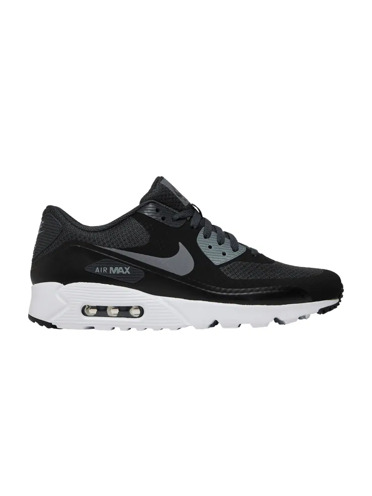 Кроссовки Nike Air Max 90 Ultra Essential 'Black Cool Grey' — изображение 1 из 9, черный/серый--белый