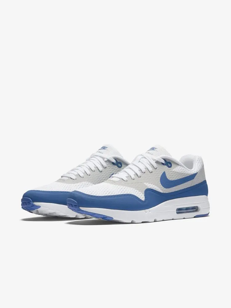 Кроссовки Nike Air Max 1 Ultra Essential 'Varsity Blue' — изображение 3 из 7, белый/синий/платиновый