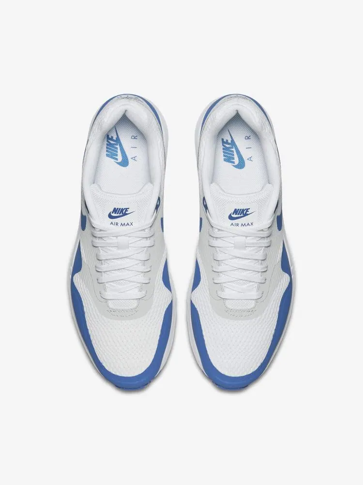 Кроссовки Nike Air Max 1 Ultra Essential 'Varsity Blue' — изображение 4 из 7, белый/синий/платиновый