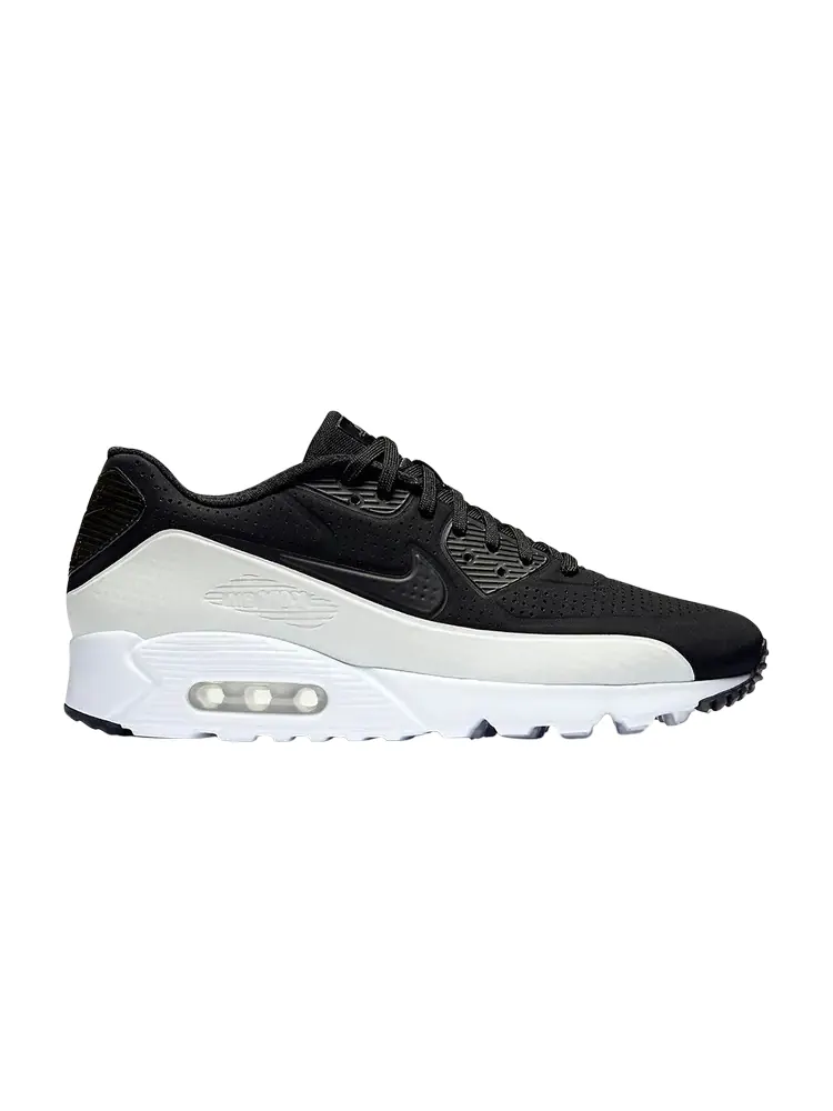 Кроссовки Nike Air Max 90 Ultra Moire 'Black White' — изображение 1 из 1, черный