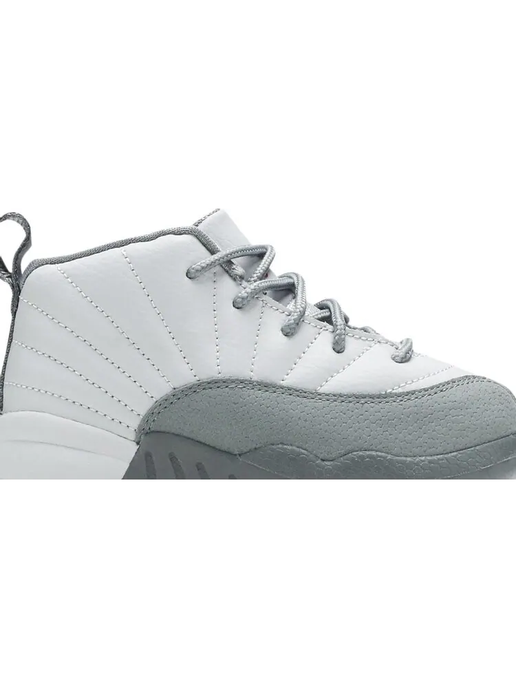 Кроссовки Air Jordan 12 Retro TD Cool Grey — изображение 2 из 8, серый