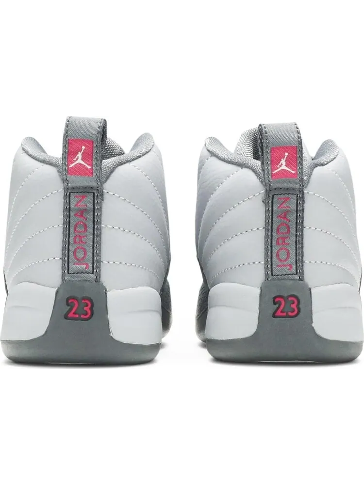Кроссовки Air Jordan 12 Retro TD Cool Grey — изображение 6 из 8, серый