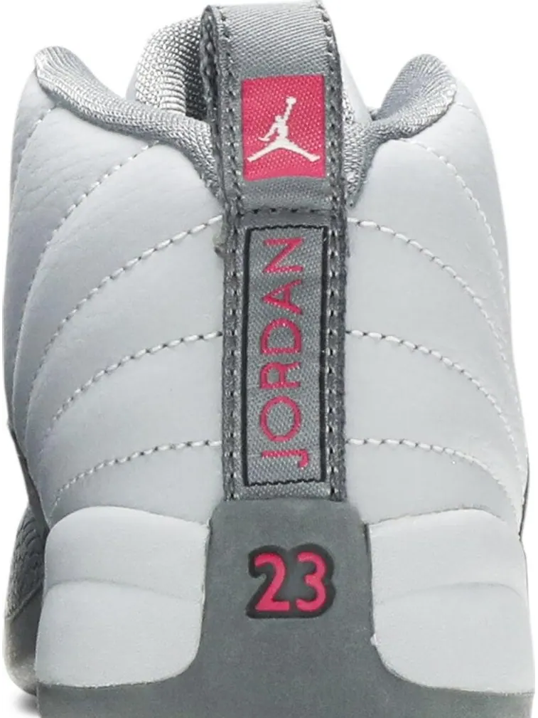 Кроссовки Air Jordan 12 Retro TD Cool Grey — изображение 7 из 8, серый