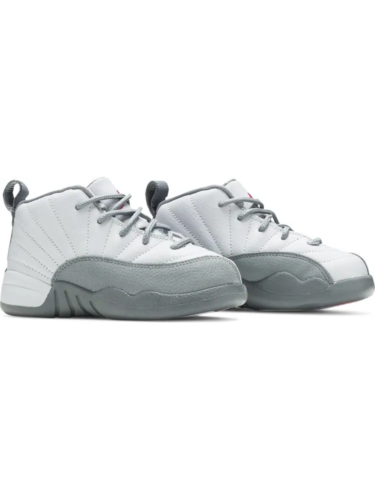 Кроссовки Air Jordan 12 Retro TD Cool Grey — изображение 8 из 8, серый