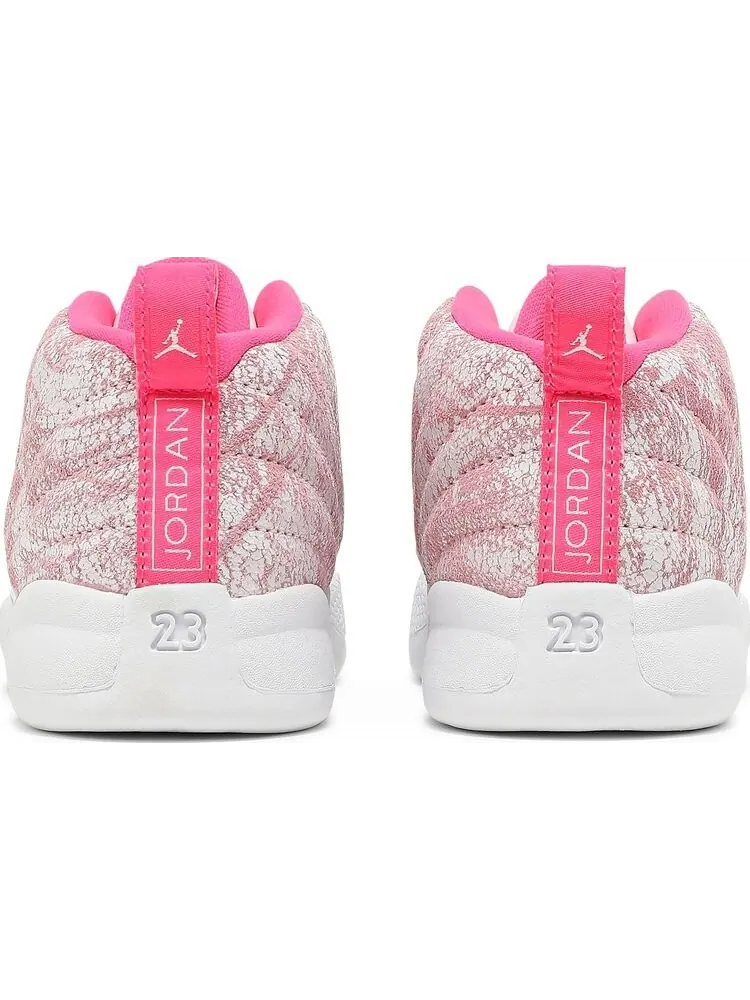 Кроссовки Air Jordan 12 Retro TD Arctic Pink — изображение 6 из 8, розовый