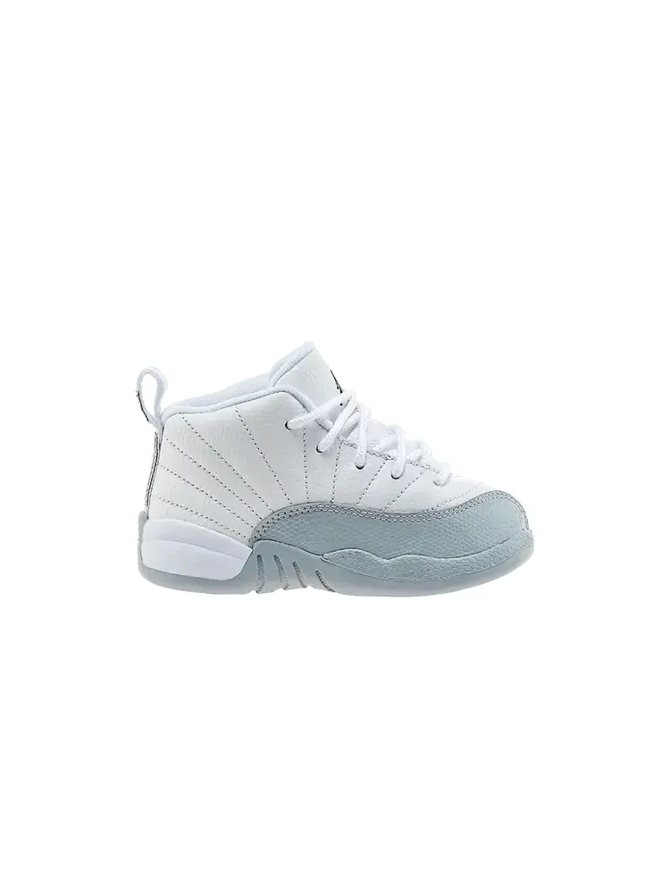 Кроссовки Air Jordan 12 Retro TD 'White Grey' — изображение 1 из 1, белый