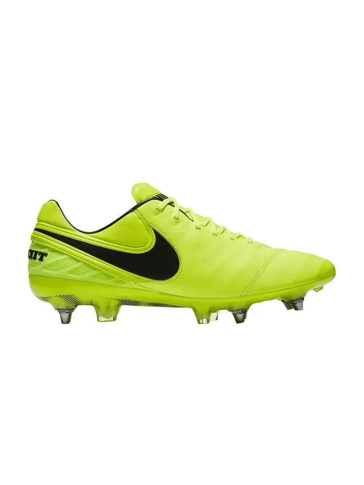 Кроссовки Nike Tiempo Legend 6 SG Pro 'Volt' — изображение 1 из 1, желтый