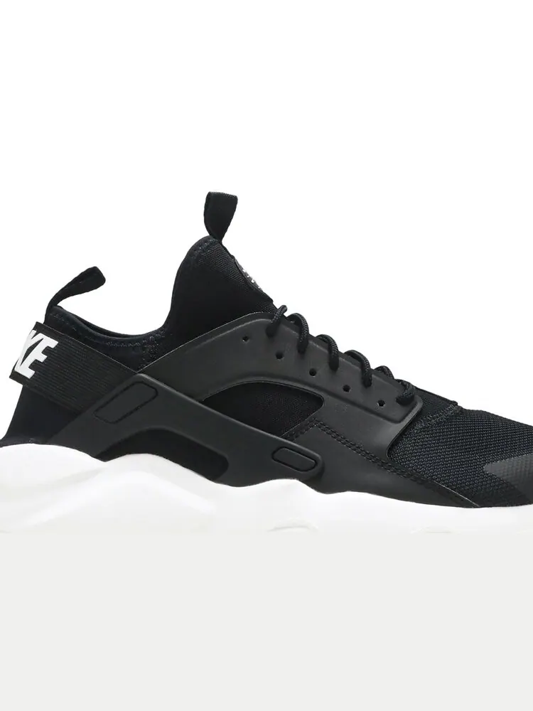 Кроссовки Nike Air Huarache Run Ultra 'Black White' — изображение 2 из 4, черный