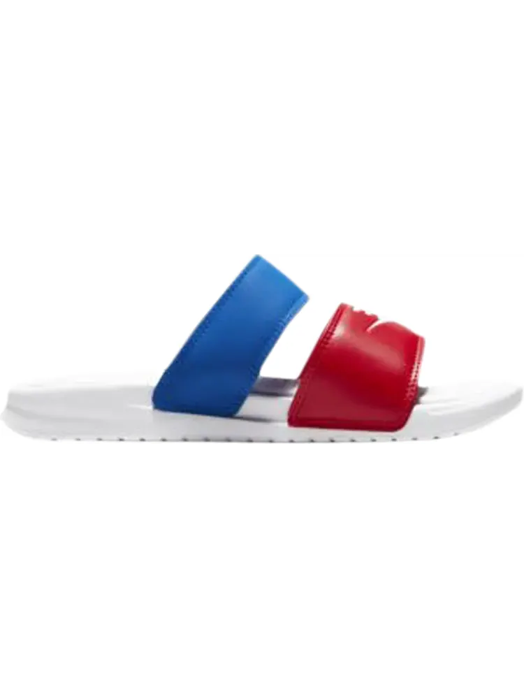 Сандалии Nike Wmns Benassi Duo Ultra Slide 'University Red Game Royal' — изображение 1 из 1, белый