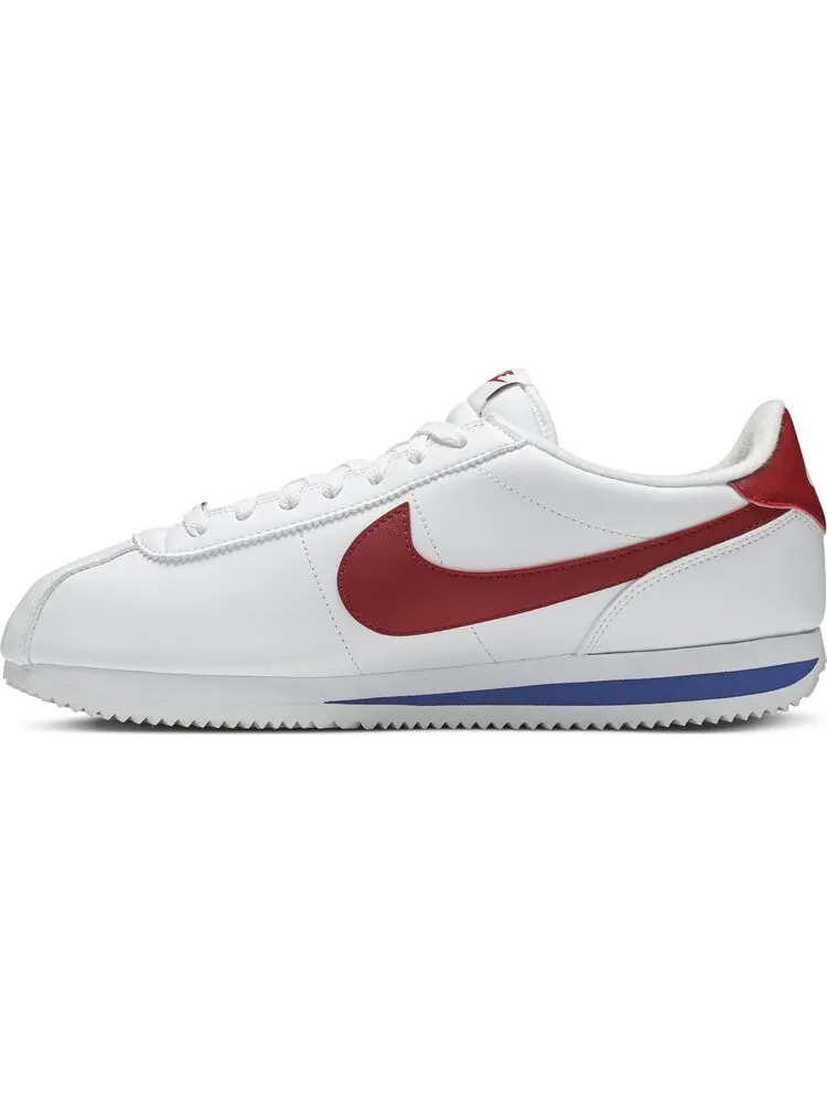 Кроссовки Nike Cortez Basic 'White Varsity Red' — изображение 3 из 8, белый