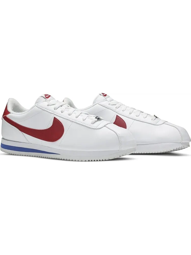 Кроссовки Nike Cortez Basic 'White Varsity Red' — изображение 8 из 8, белый