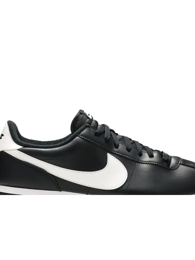 Кроссовки Nike Cortez Basic Leather — изображение 2 из 4, черный