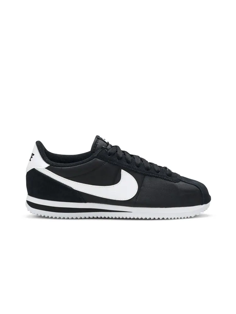 Кроссовки Nike Cortez Basic Nylon 'Black White' — изображение 1 из 4, черный