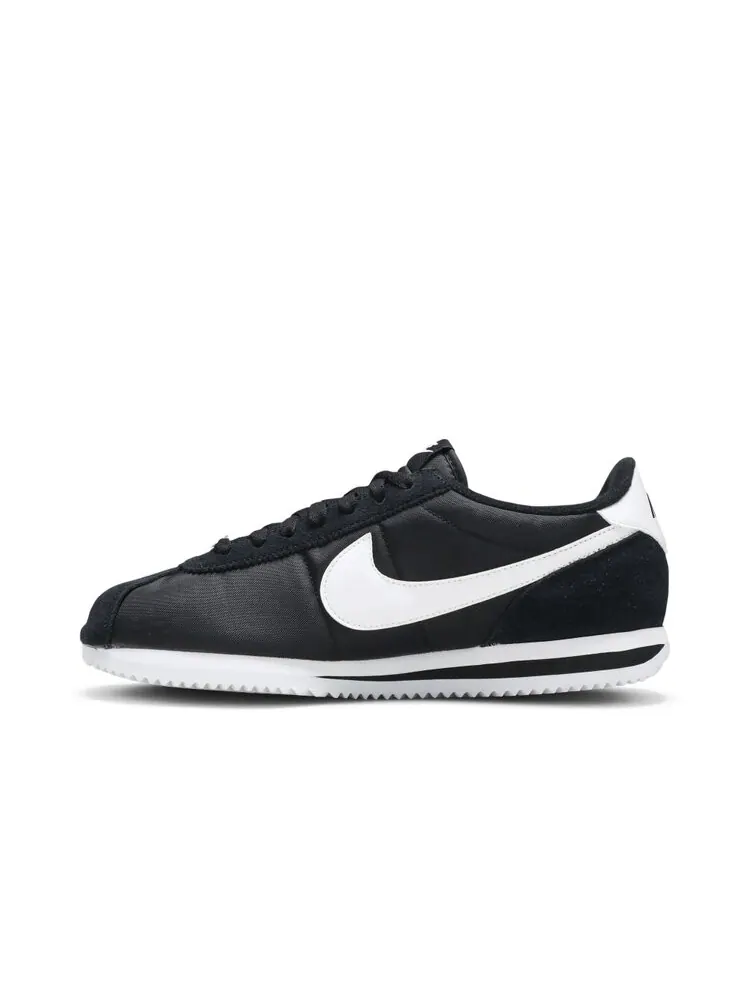 Кроссовки Nike Cortez Basic Nylon 'Black White' — изображение 3 из 4, черный