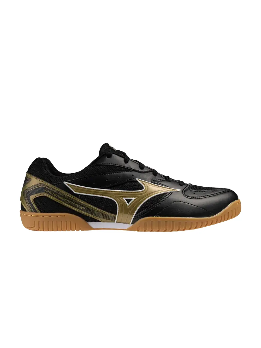 Кроссовки Mizuno Crossmatch Plio RX4 — изображение 1 из 1, черный/золотистый