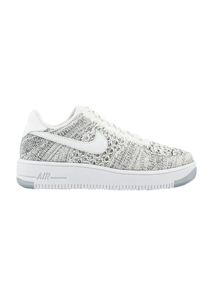 Кроссовки Nike Wmns Air Force 1 Flyknit Low 'White' — изображение 1 из 1, белый