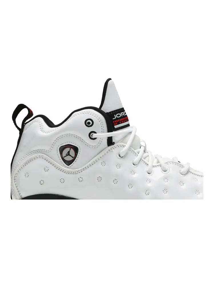 Кроссовки Jordan Jumpman Team 2 GS 'White Black' — изображение 2 из 8, белый черный