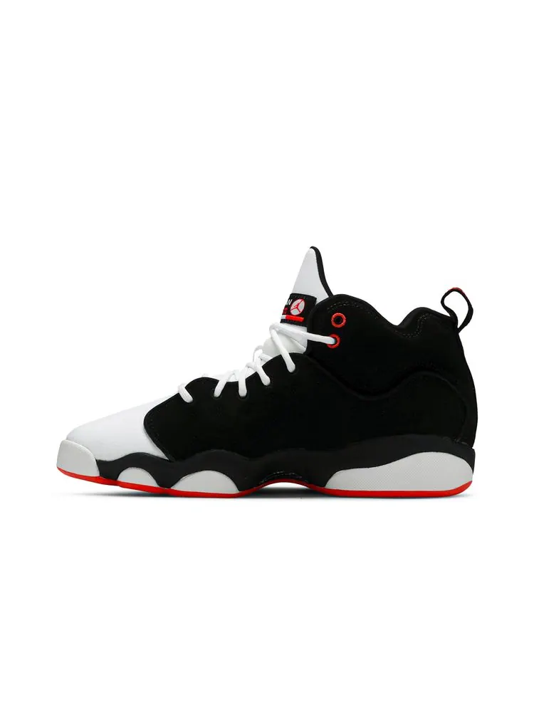 Кроссовки Jordan Jumpman Team 2 GS 'White Black' — изображение 3 из 8, белый черный