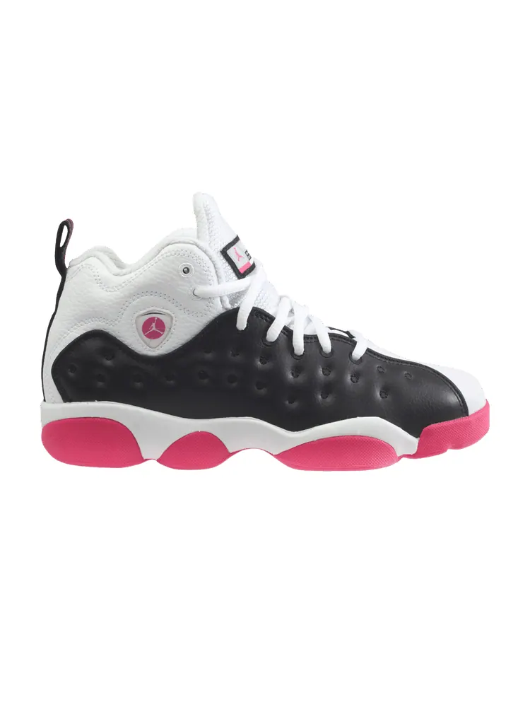 Кроссовки Air Jordan Jordan Jumpman Team 2 GG 'Black Vivid Pink' — изображение 1 из 1, черный/белый/розовый
