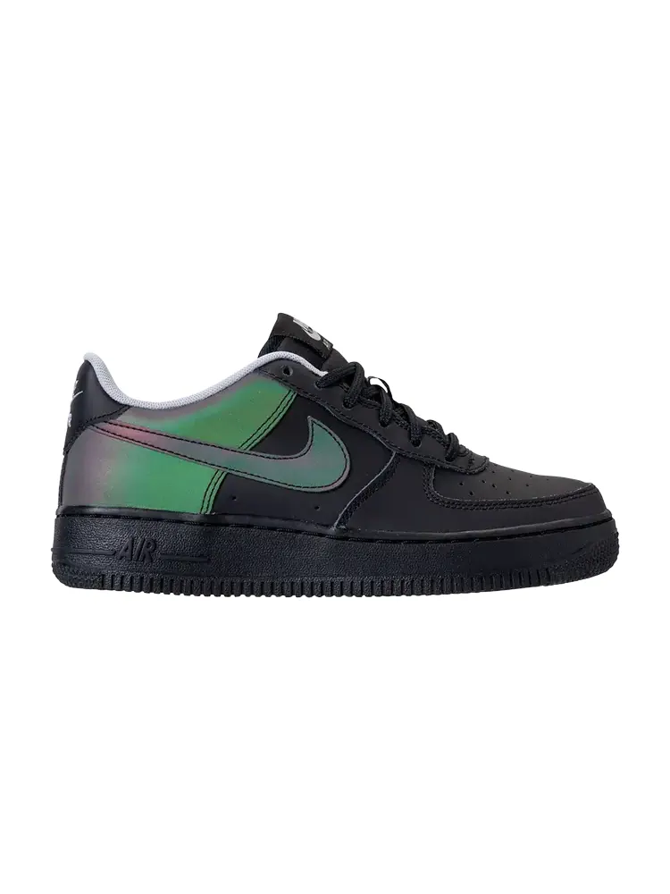 Кроссовки Nike Air Force 1 Low LV8 GS 'Reflective Black' — изображение 1 из 1, черный