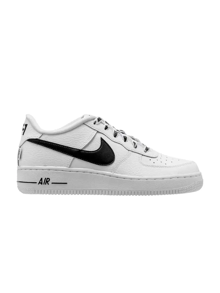Кроссовки Nike Air Force 1 LV8 GS — изображение 1 из 1, белый черный