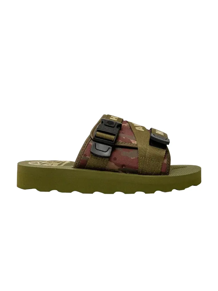 Кроссовки Billionaire Boys Club Spacewalker 2 Slide Olive Camo — изображение 1 из 1, оливковый