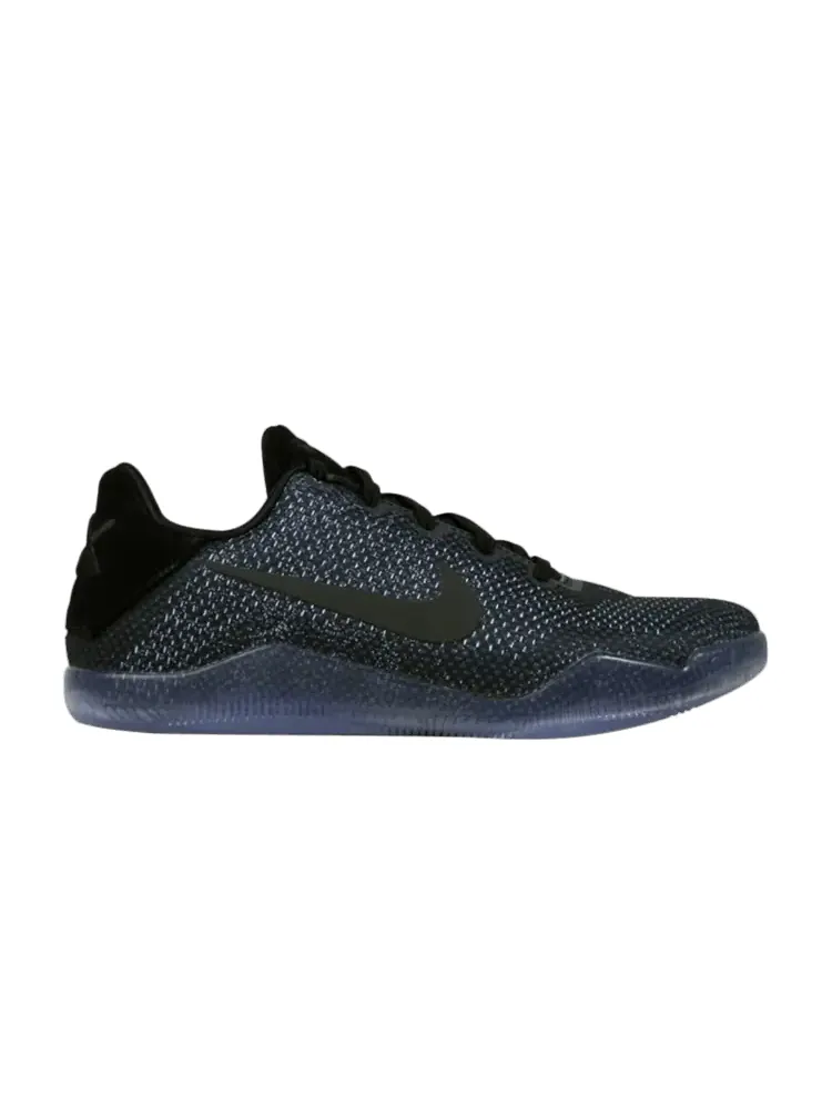 Кроссовки Nike Kobe 11 Elite Low GS 'Black Space' — изображение 1 из 1, черный/черный-черный