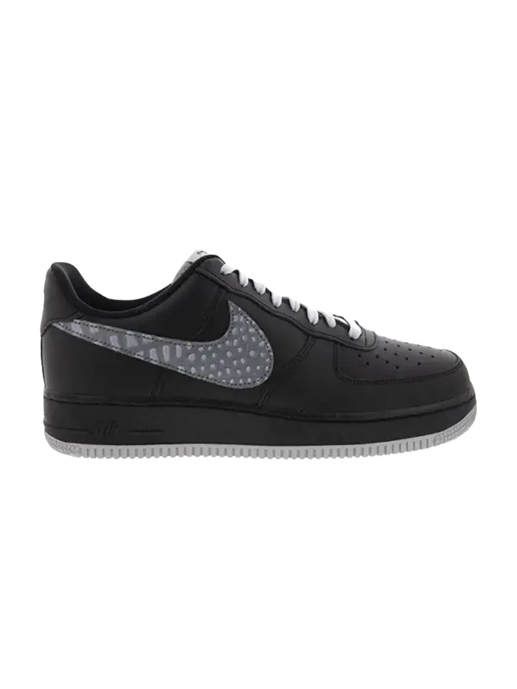 Кроссовки Nike Air Force 1 Low 'Black Croc Print' — изображение 1 из 1, черный