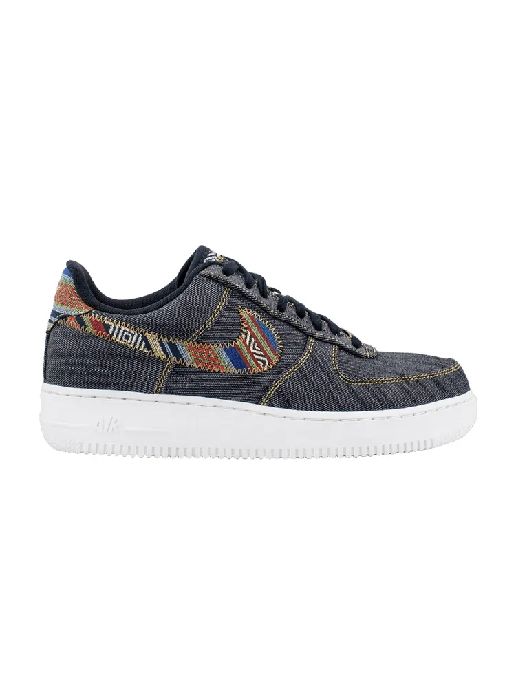 Кроссовки Nike Air Force 1 Low '07 LV8 'Dark Obsidian' — изображение 1 из 1, темный/мульти-белый