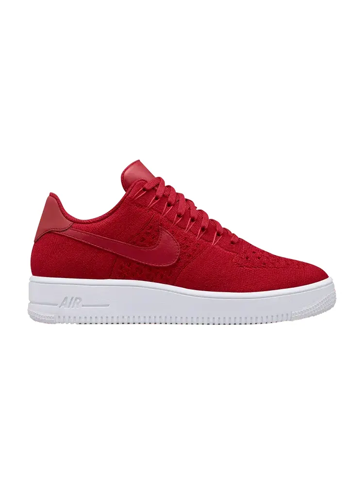 Кроссовки Nike NikeLab Air Force 1 Ultra Flyknit Low Premium — изображение 1 из 1, красный/белый